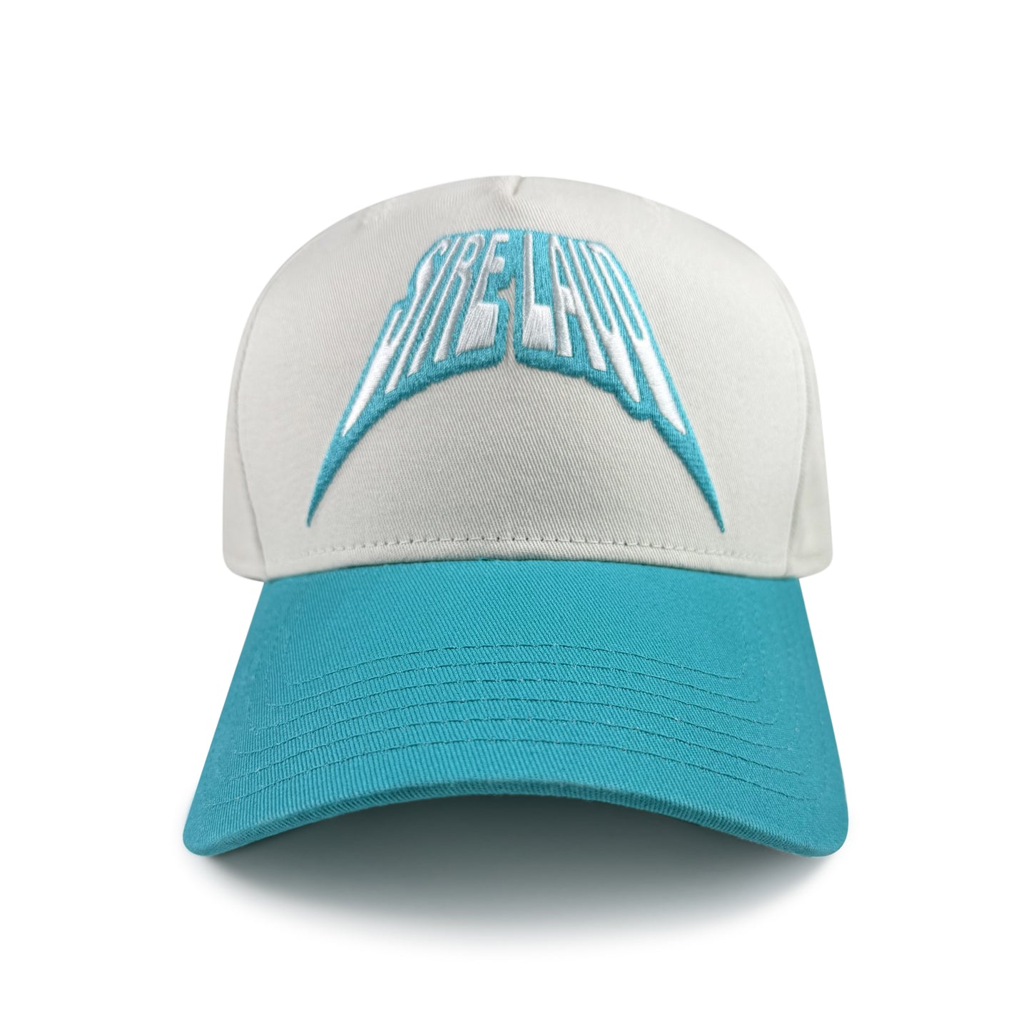 Teal “slash logo” Snapback
