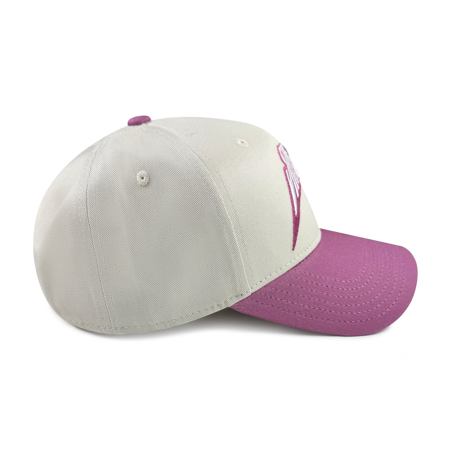 Mauve “slash logo” Snapback