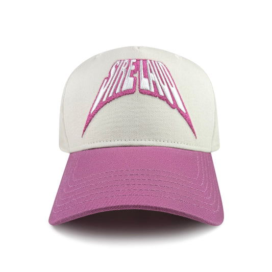 Mauve “slash logo” Snapback