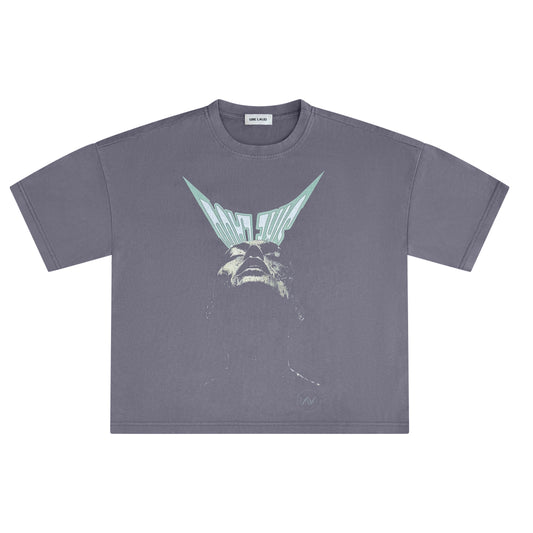 Grey “Ascend” slash logo Tee